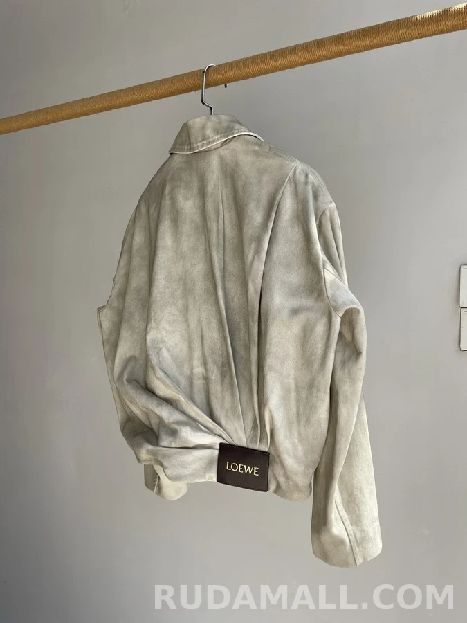로에베 로에베 워시드 레더 벌룬 재킷 상세 이미지