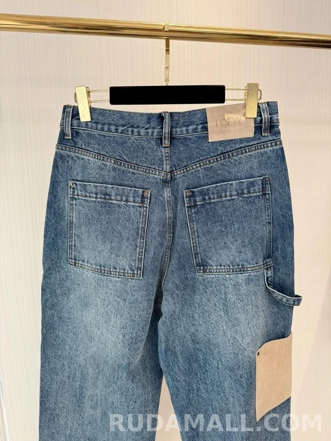 로에베 로에베 워싱 워크웨어 데님 팬츠 상세 이미지