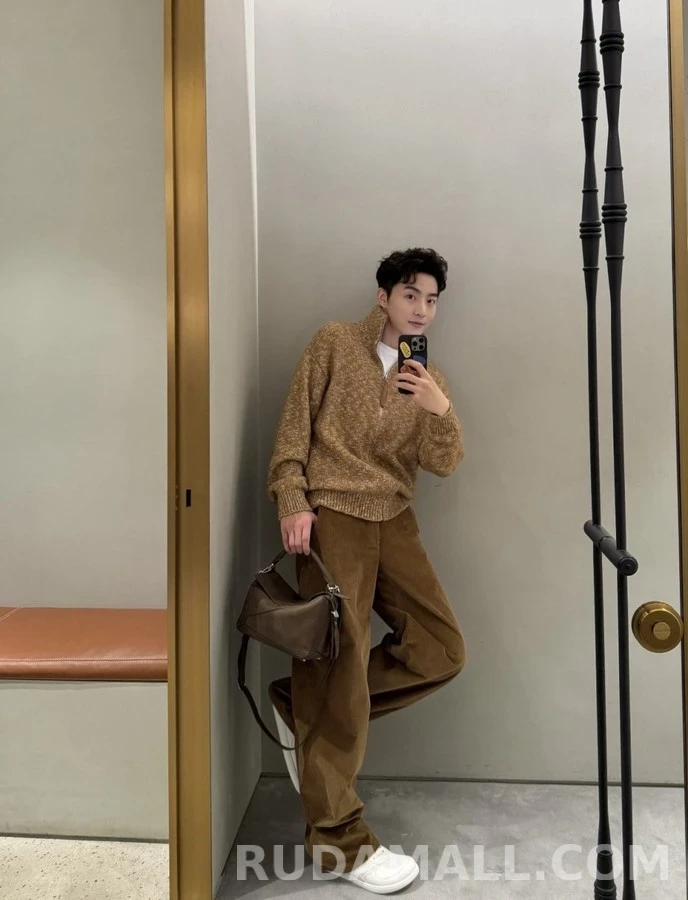 로에베 로에베 인타르시아 패턴 울 자켓 상세 이미지