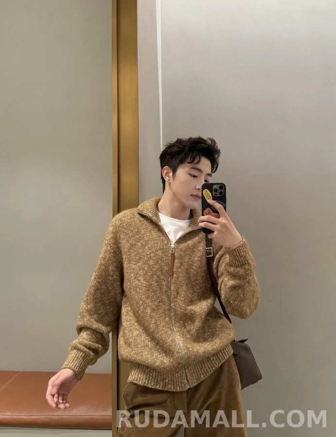 로에베 로에베 인타르시아 패턴 울 자켓 상세 이미지