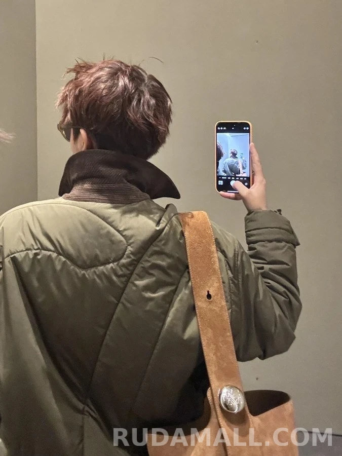 로에베 로에베 퀼티드 패딩 셔츠 재킷 상세 이미지