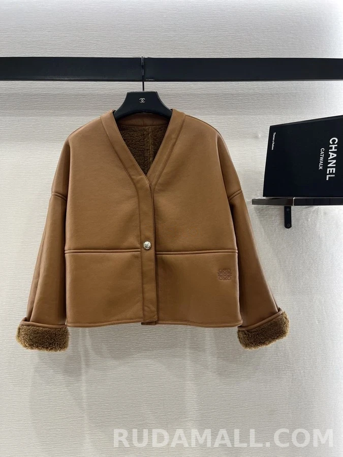 로에베 로에베 환경친화적 시어링 자켓 상세 이미지