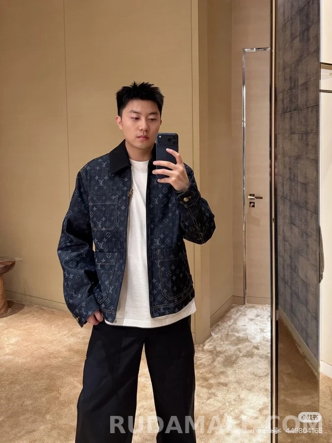 루이비통 루이비통 그라데이션 모노그램 데님 자켓 상세 이미지