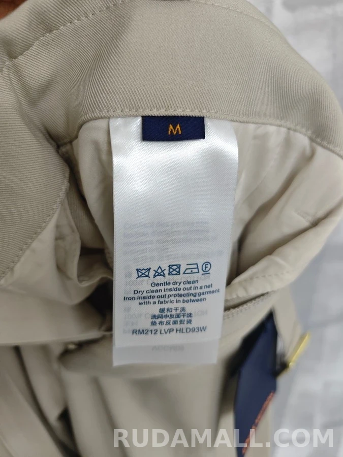 루이비통 루이비통 금속 버클 벨트 플리츠 와이드 팬츠 상세 이미지