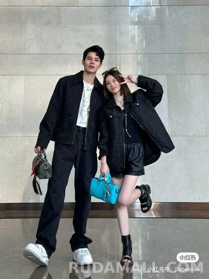 루이비통 루이비통 다미에 자카드 워싱 데님 팬츠 상세 이미지