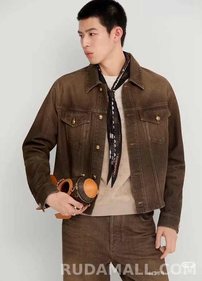 루이비통 루이비통 데님 트러커 셔츠 상세 이미지