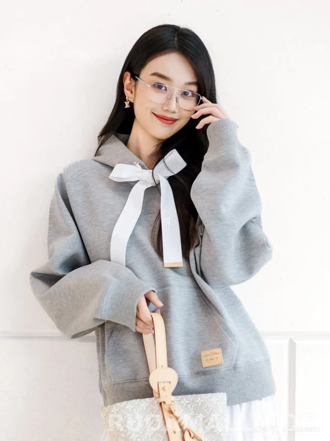 루이비통 루이비통 드로스트링 후드티 상세 이미지