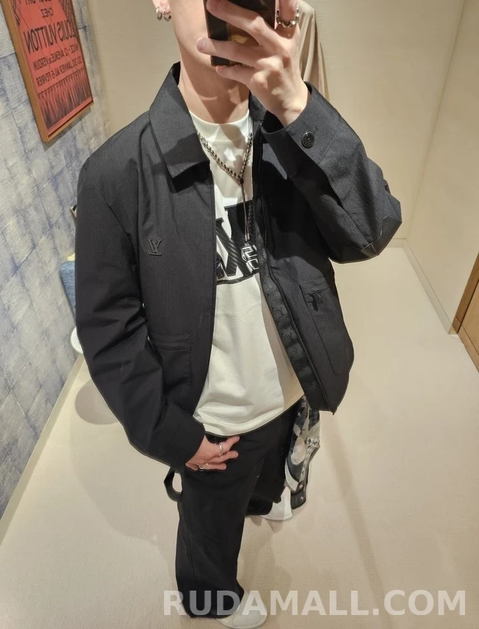루이비통 루이비통 코튼 립스톱 스태프 재킷 상세 이미지