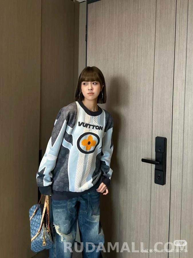 루이비통 루이비통 레이싱 퀼팅 니트 상세 이미지
