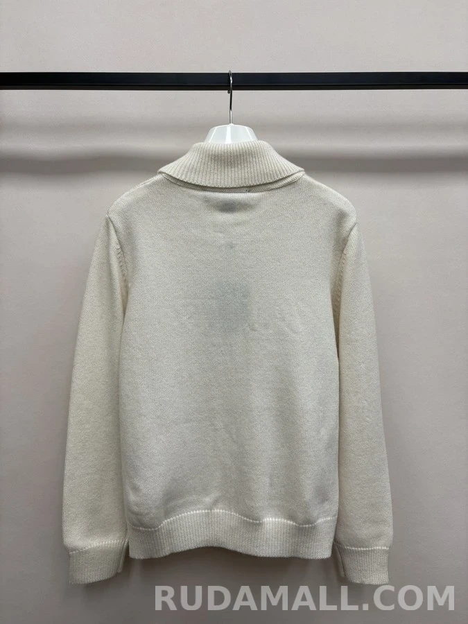 루이비통 루이비통 레터링 숄카라 가디건 상세 이미지