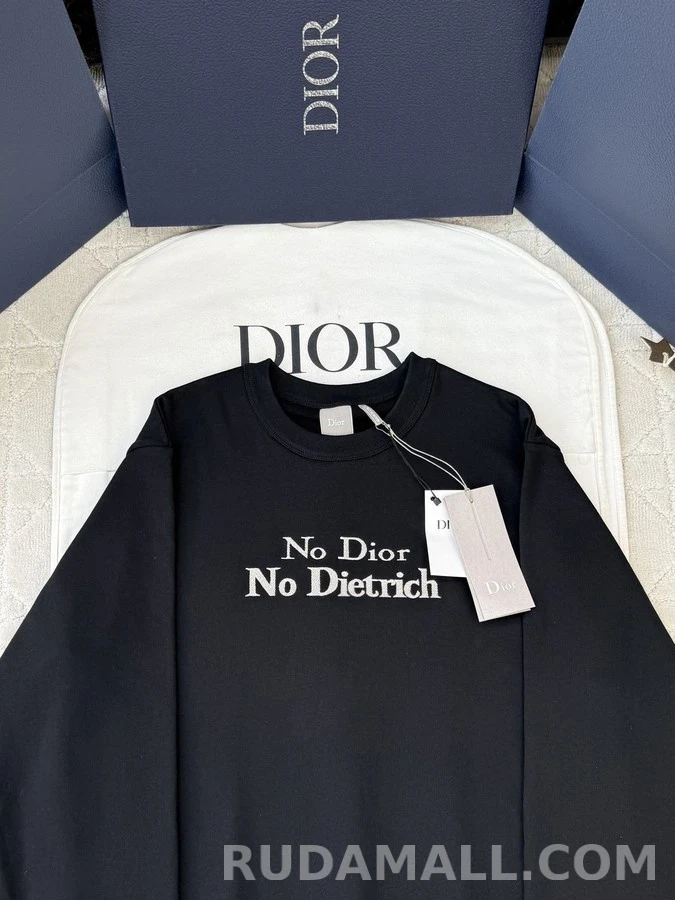 디올 디올 No No Dietrich 레터링 맨투맨 상세 이미지