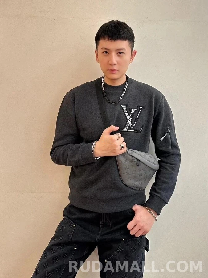 루이비통 루이비통 로고 자수 맨투맨 상세 이미지