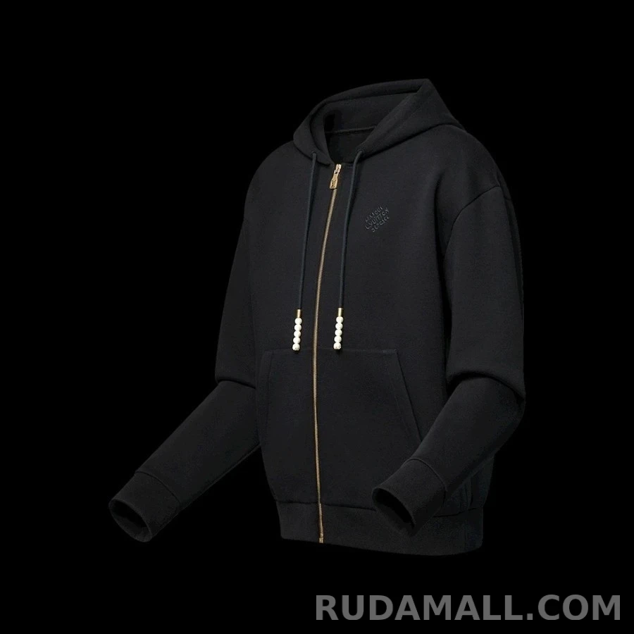루이비통 루이비통 로고 자수 비즈 지퍼 후드 상세 이미지