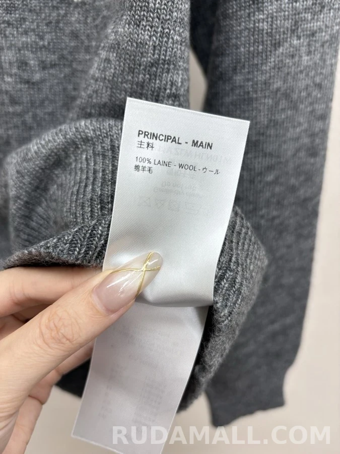 루이비통 루이비통 로고 자카드 니트 상세 이미지