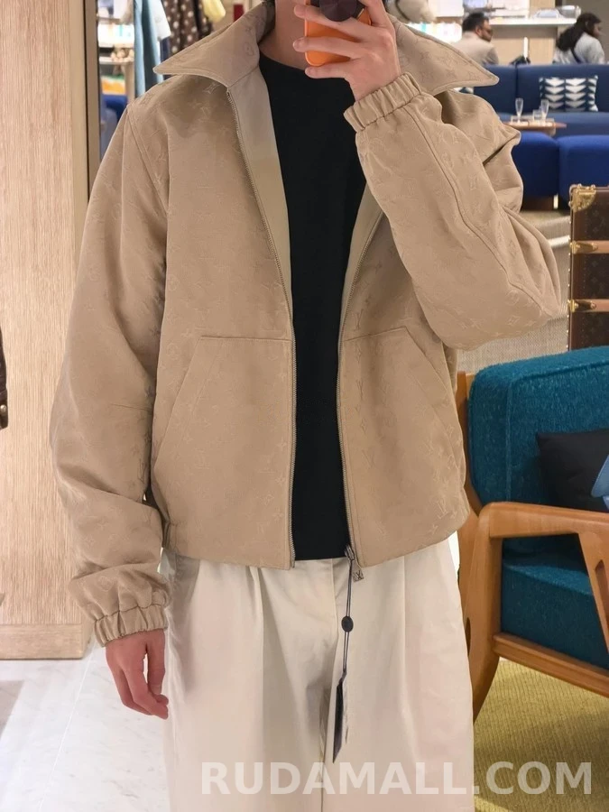 루이비통 루이비통 리버서블 로고 레더 자켓 상세 이미지