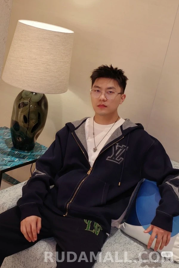 루이비통 루이비통 면 연결 후드 집업 상세 이미지