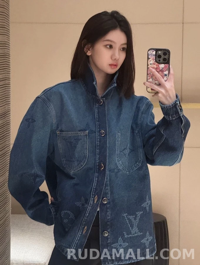 루이비통 루이비통 모노그램 그라데이션 데님 자켓 상세 이미지