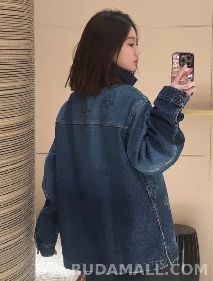 루이비통 루이비통 모노그램 그라데이션 데님 자켓 상세 이미지