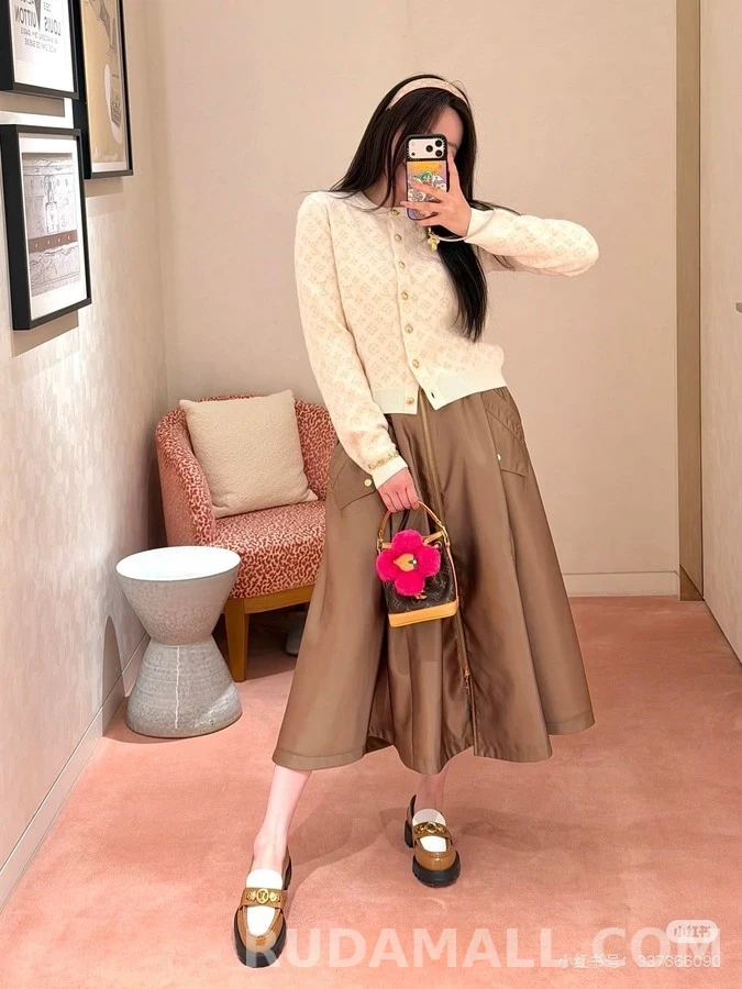 루이비통 루이비통 모노그램 모헤어 가디건 상세 이미지