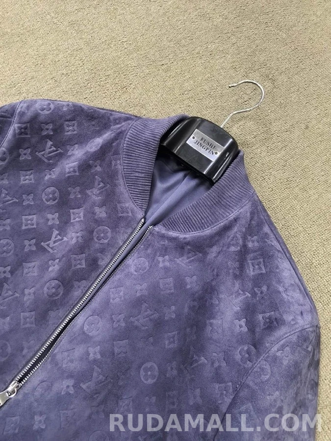 루이비통 루이비통 모노그램 스웨이드 자켓 상세 이미지