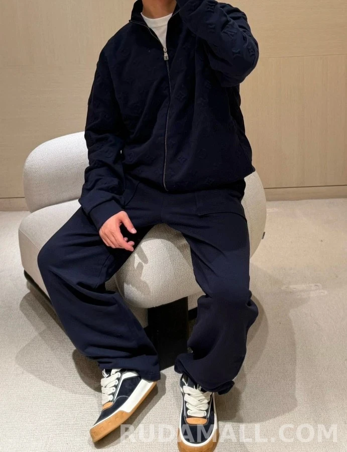 루이비통 루이비통 모노그램 압인 드로스트링 트레이닝 팬츠 상세 이미지