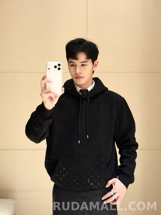 루이비통 루이비통 모노그램 압인 후드티 상세 이미지