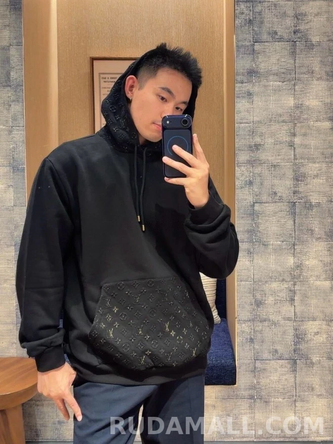 루이비통 루이비통 모노그램 압인 후드티 상세 이미지