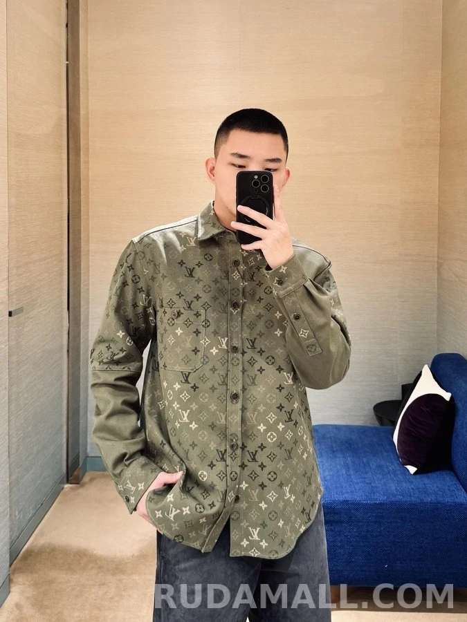 루이비통 루이비통 모노그램 워크웨어 셔츠 상세 이미지