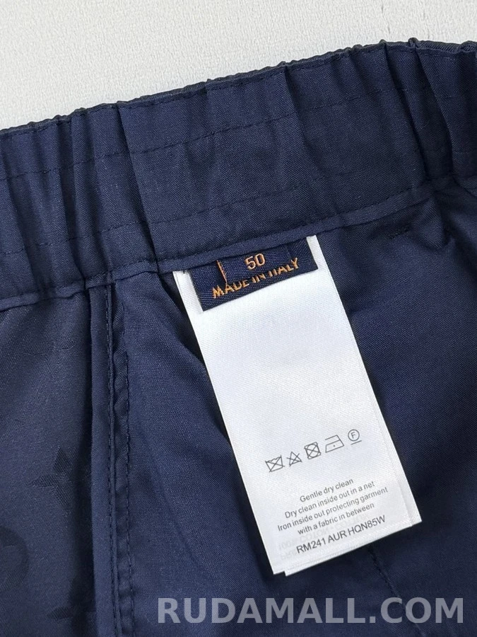 루이비통 루이비통 모노그램 자카드 드로스트링 팬츠 상세 이미지