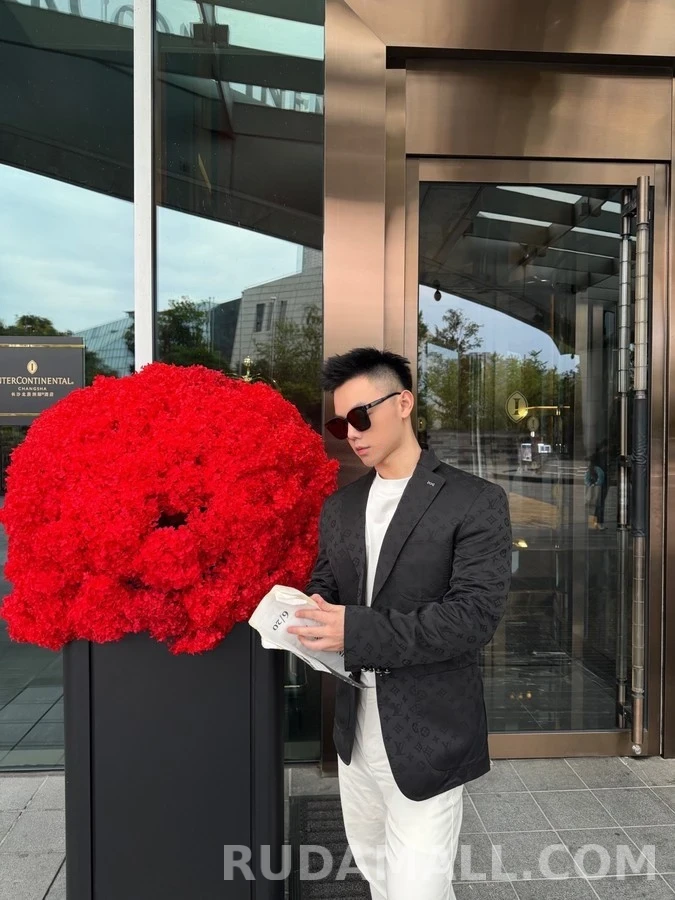 루이비통 루이비통 모노그램 자카드 블레이저 상세 이미지