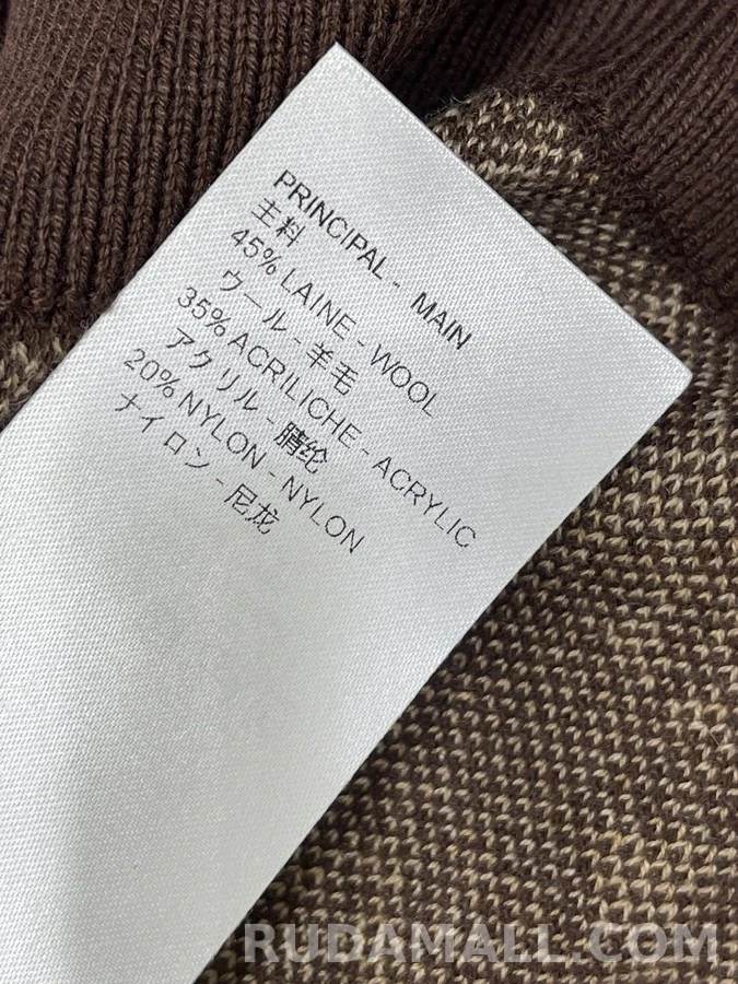 루이비통 루이비통 모노그램 자카드 스웨터 상세 이미지