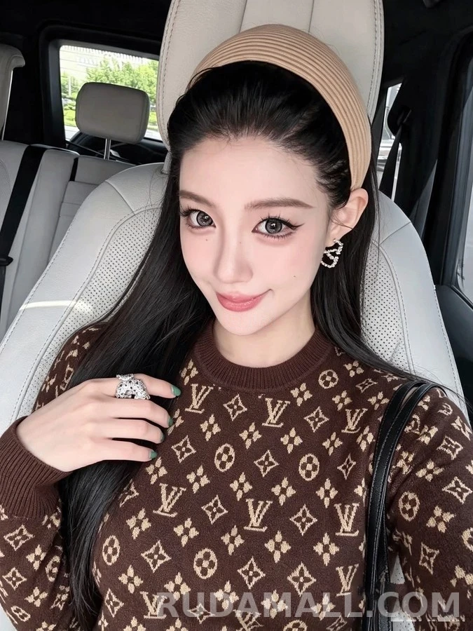루이비통 루이비통 모노그램 자카드 스웨터 상세 이미지