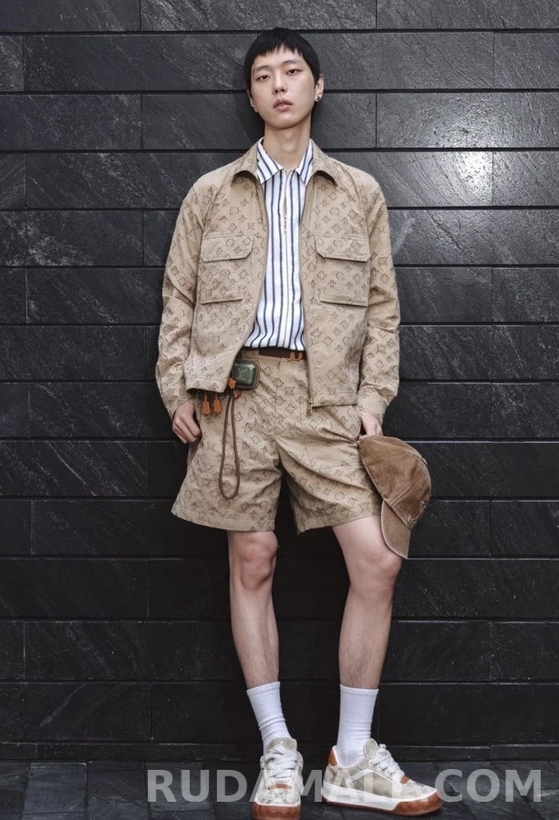 루이비통 루이비통 모노그램 자카드 지퍼 자켓 상세 이미지