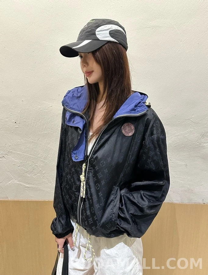 루이비통 루이비통 모노그램 자카드 후드 자켓 상세 이미지