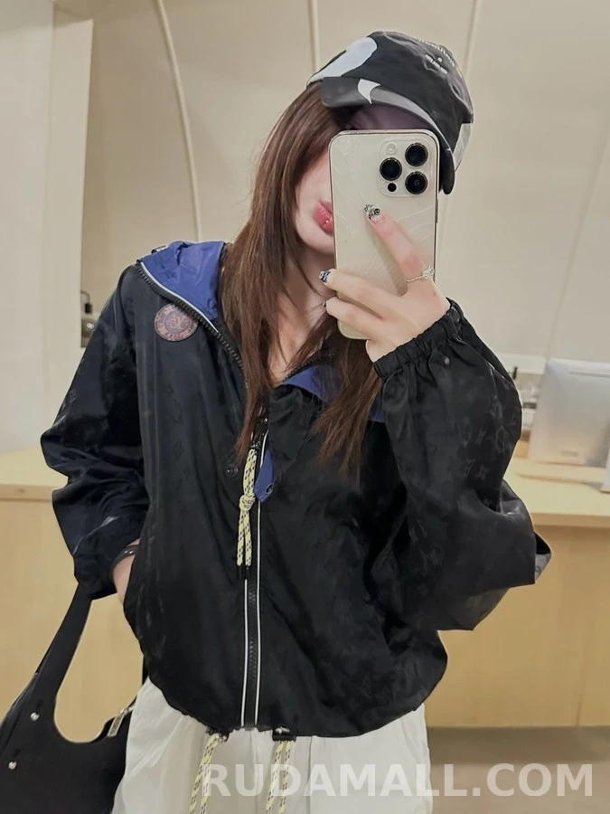 루이비통 루이비통 모노그램 자카드 후드 자켓 상세 이미지