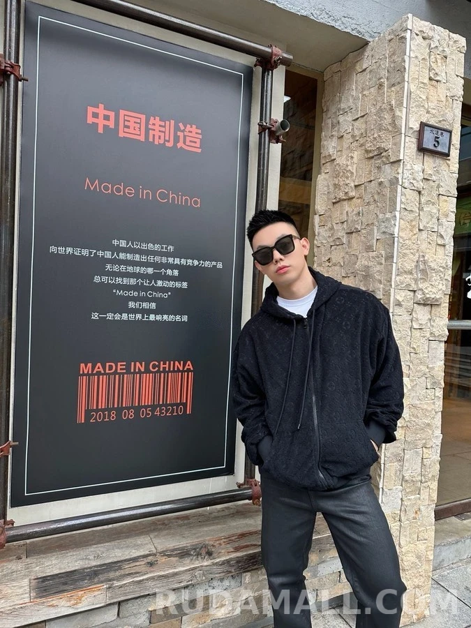 루이비통 루이비통 모노그램 타월 코튼 집업 후드 상세 이미지