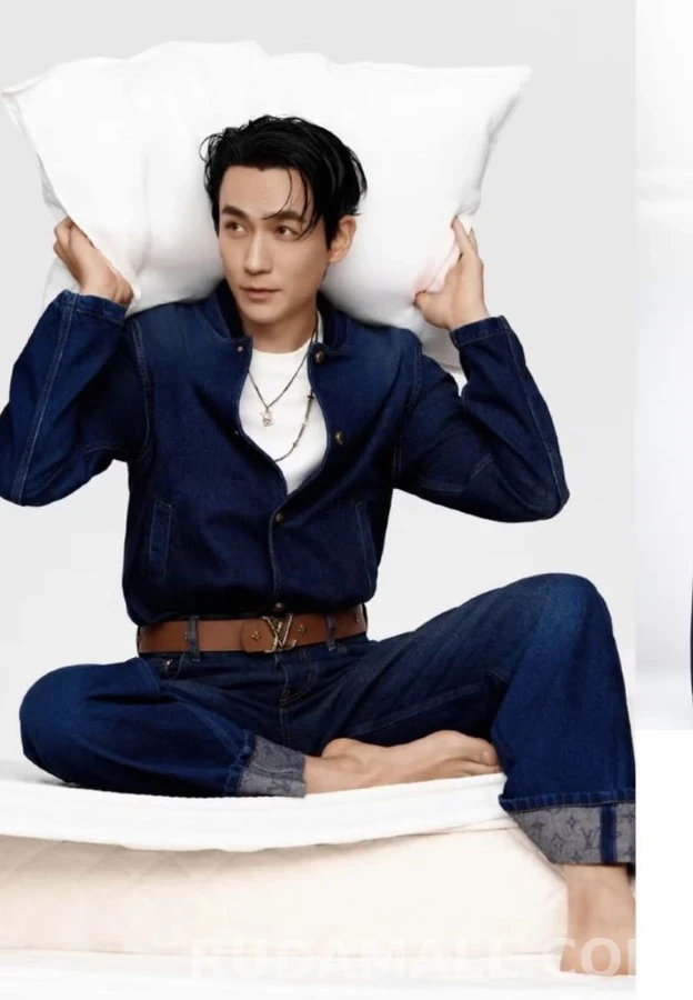 루이비통 루이비통 모노그램 턴업 데님 팬츠 상세 이미지