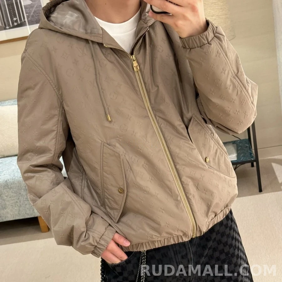 루이비통 루이비통 모노그램 패딩 후드 집업 상세 이미지
