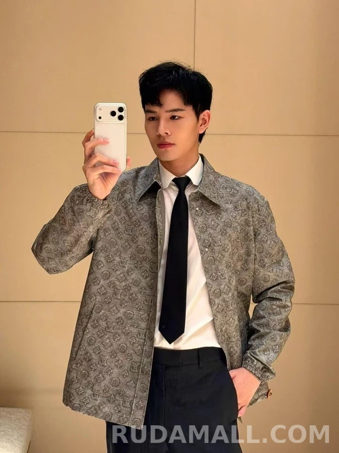 루이비통 루이비통 모노그램 프린트 재킷 상세 이미지