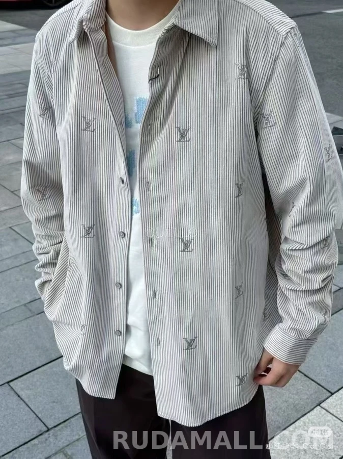 루이비통 루이비통 모노그램 핫픽스 코듀로이 셔츠 상세 이미지