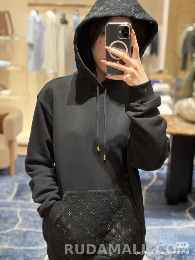 루이비통 루이비통 모노그램 후드 스웨트셔츠 상세 이미지