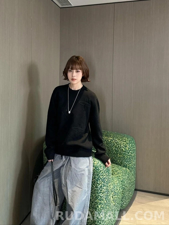 루이비통 루이비통 모노그램 镂空 니트 상세 이미지