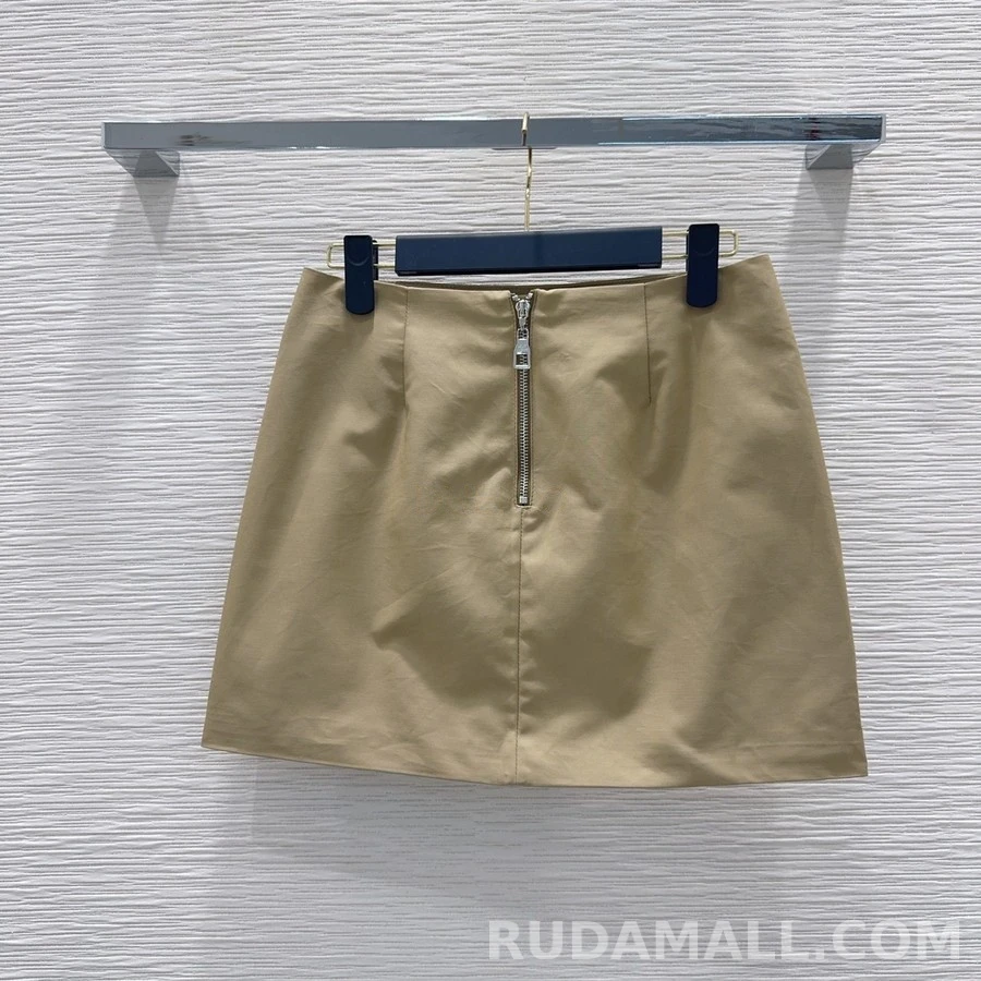 루이비통 루이비통 벨티드 A라인 스커트 상세 이미지