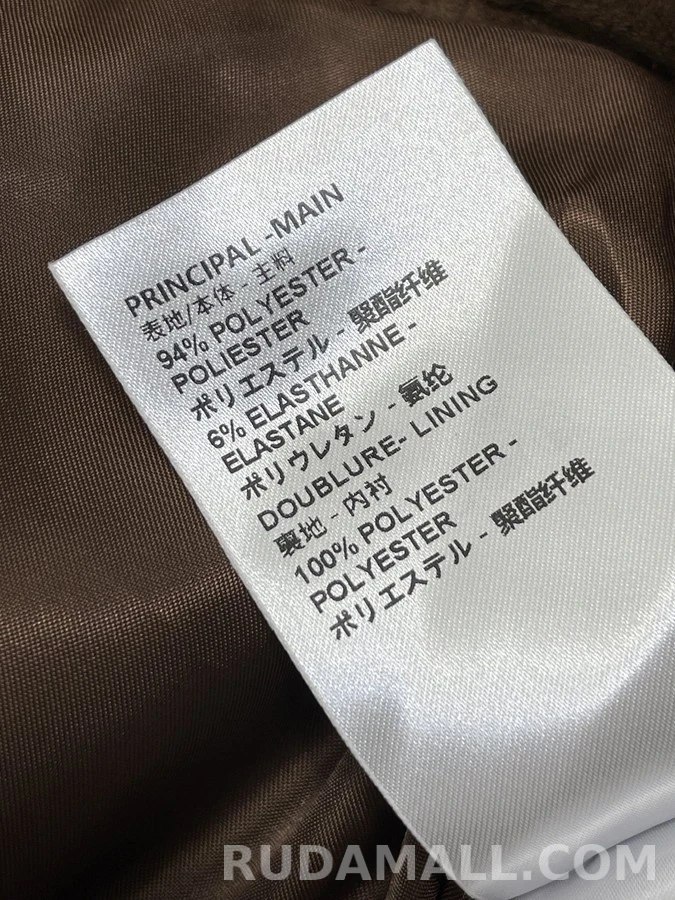 루이비통 루이비통 스웨이드 벨티드 바이커 자켓 상세 이미지