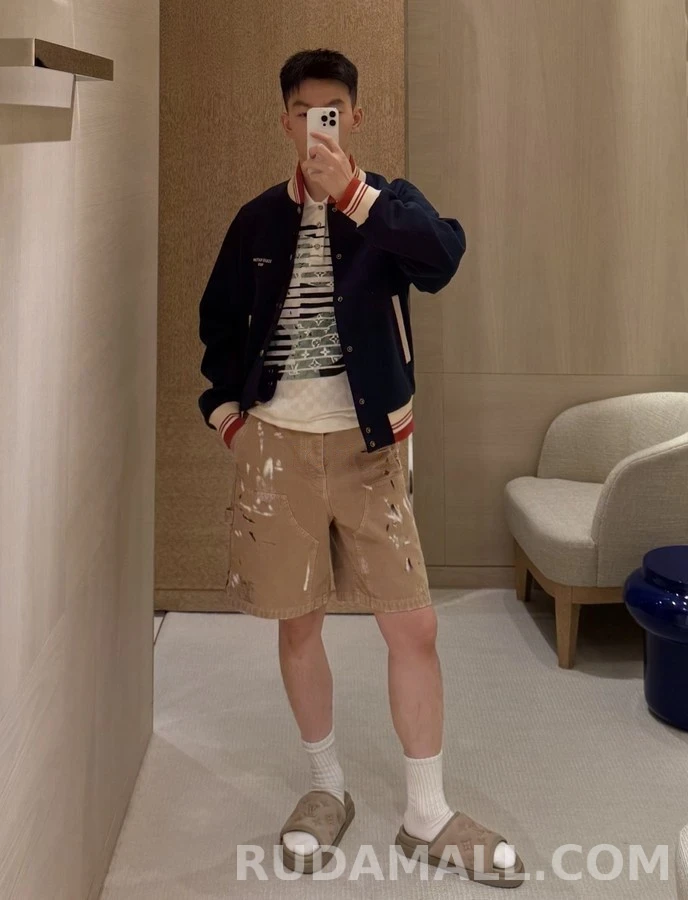 루이비통 루이비통 스트라이프 바시티 자켓 상세 이미지