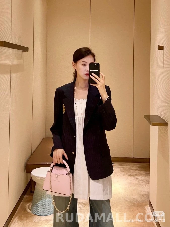 루이비통 루이비통 스트라이프 엠블럼 블레이저 상세 이미지