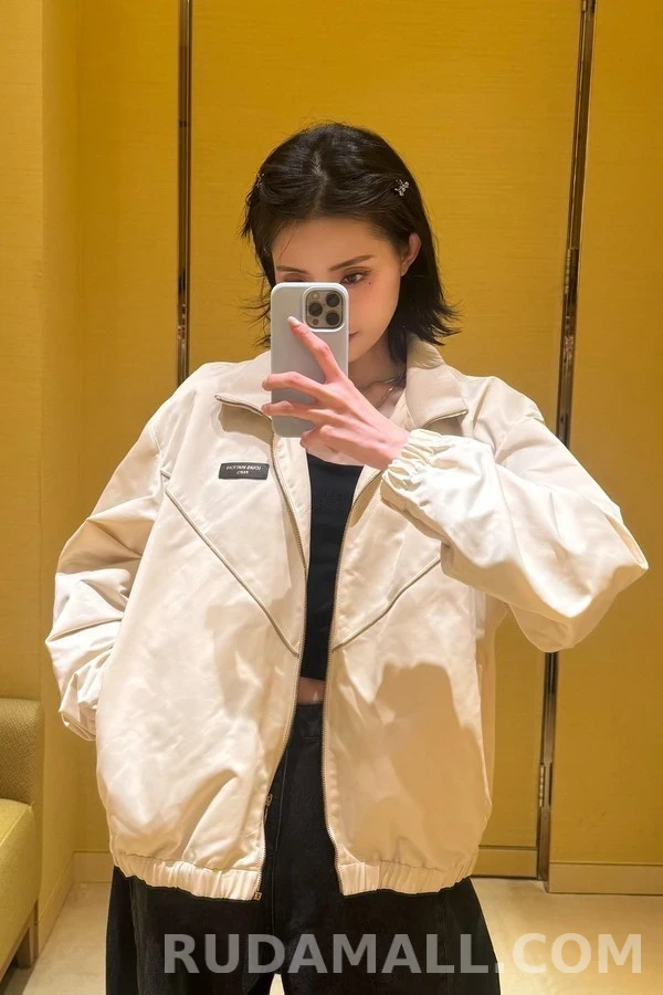 루이비통 루이비통 실크 새틴 트랙 자켓 상세 이미지