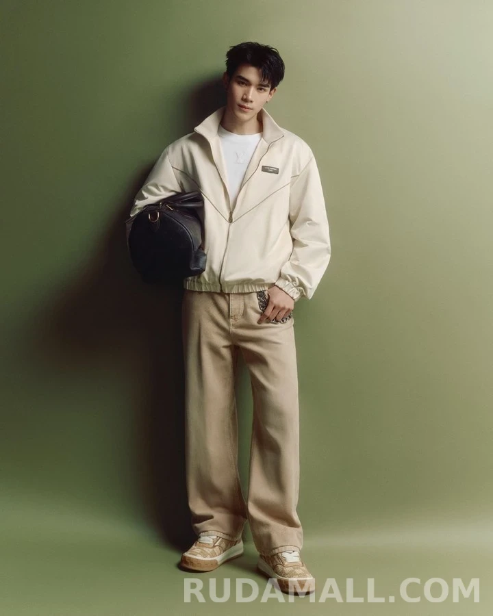 루이비통 루이비통 실크 새틴 트랙 자켓 상세 이미지
