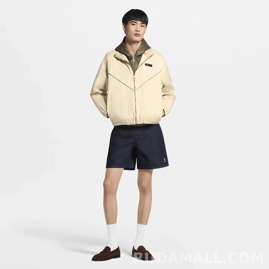 루이비통 루이비통 실크 새틴 트랙 자켓 상세 이미지