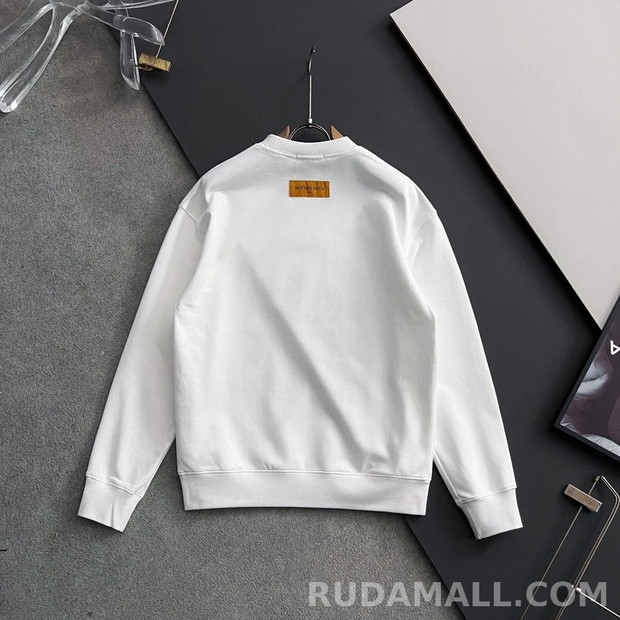 루이비통 루이비통 워터컬러 로고 맨투맨 상세 이미지